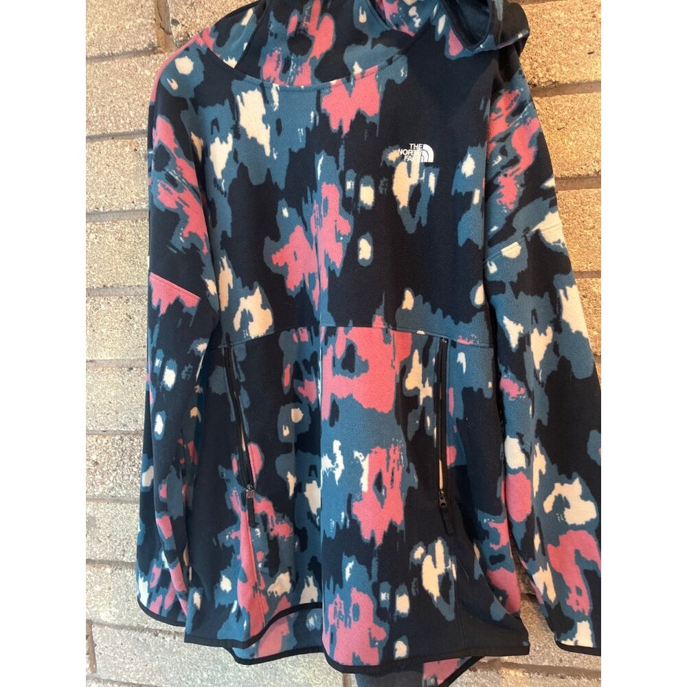 The North Face Womens Fleece Pullover Hoodie Multicolor Size M - Picture 12 of 12